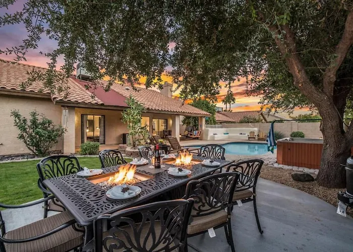 Beautiful Scottsdale Escape Heated Pool, Spa, & Putting Phoenix